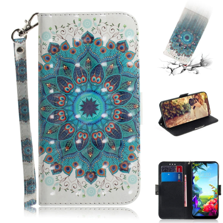 3D Formula Pattern Magnetic Attraction Horizontal Flip Leather Case with Lanyard, Support Holder & Card Slot & Wallet, For LG K40S, For Xiaomi Redmi Note 8T