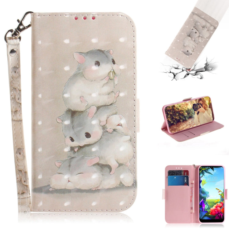 3D Formula Pattern Magnetic Attraction Horizontal Flip Leather Case with Lanyard, Support Holder & Card Slot & Wallet, For LG K40S, For Xiaomi Redmi Note 8T