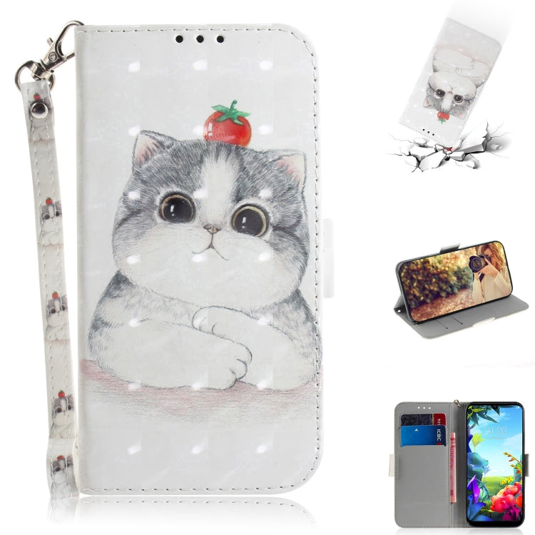 3D Formula Pattern Magnetic Attraction Horizontal Flip Leather Case with Lanyard, Support Holder & Card Slot & Wallet, For LG K40S, For Xiaomi Redmi Note 8T