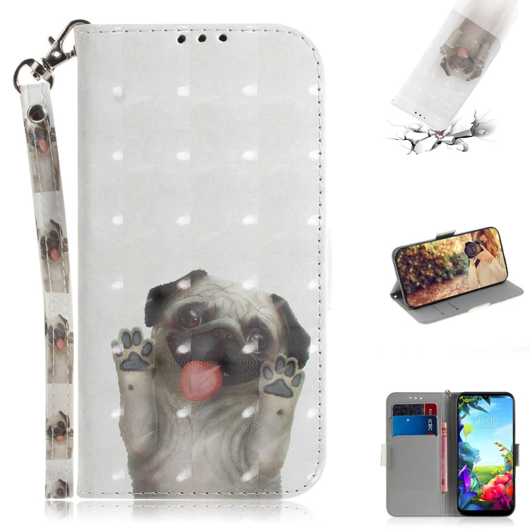 3D Formula Pattern Magnetic Attraction Horizontal Flip Leather Case with Lanyard, Support Holder & Card Slot & Wallet, For LG K40S, For Xiaomi Redmi Note 8T