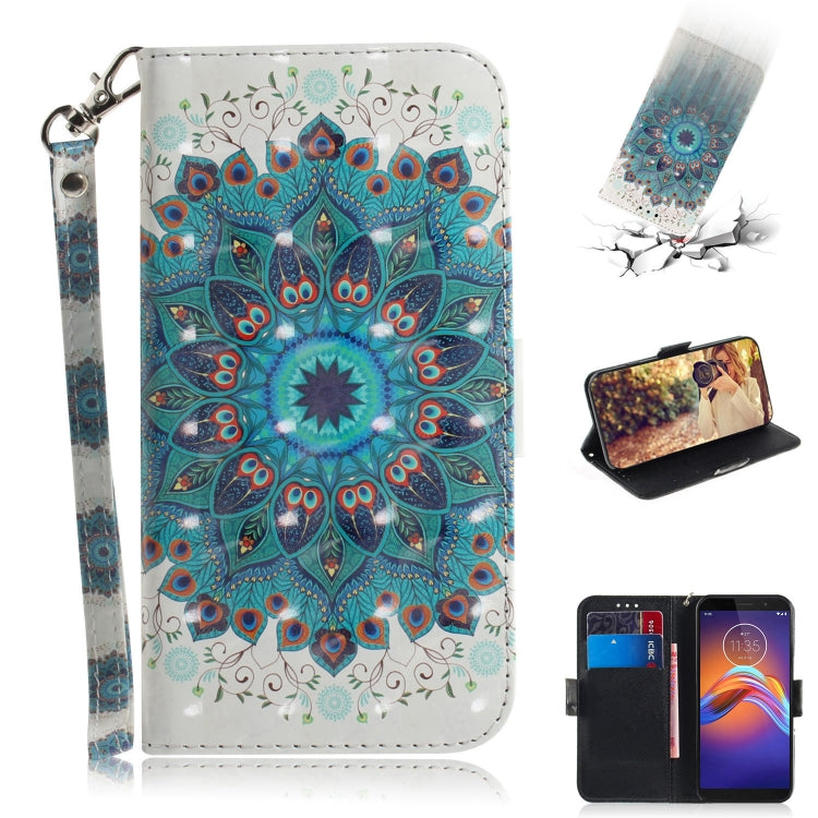 3D Formula Pattern Magnetic Attraction Horizontal Flip Leather Case with Lanyard, Support Holder & Card Slot & Wallet, For Motorola Moto E6 Play, For Motorola Moto G8 Plus