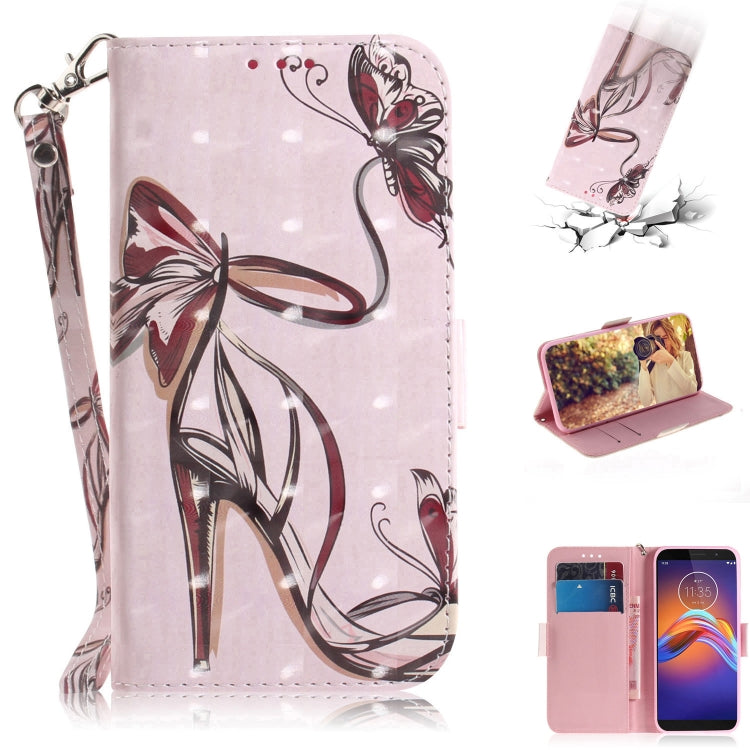 3D Formula Pattern Magnetic Attraction Horizontal Flip Leather Case with Lanyard, Support Holder & Card Slot & Wallet, For Motorola Moto E6 Play, For Motorola Moto G8 Plus