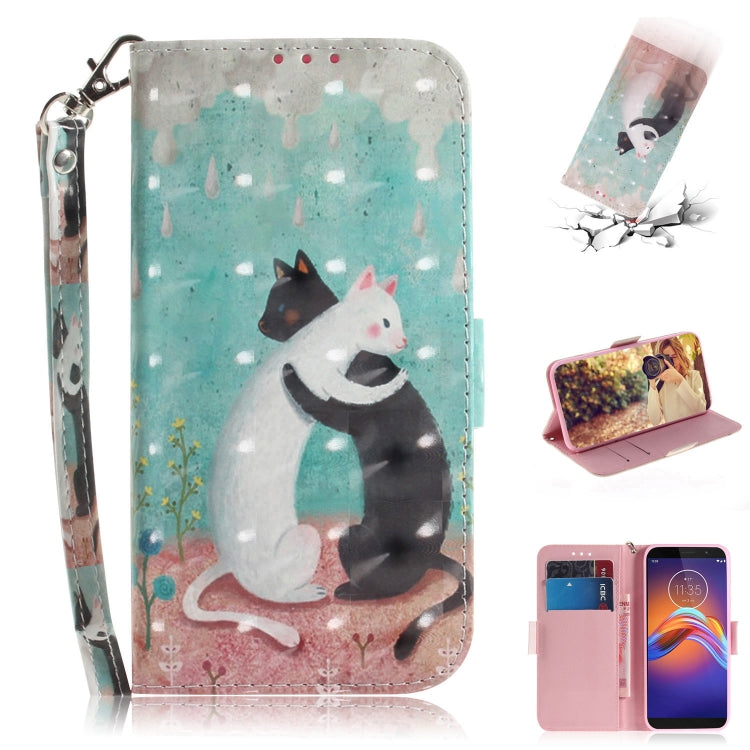 3D Formula Pattern Magnetic Attraction Horizontal Flip Leather Case with Lanyard, Support Holder & Card Slot & Wallet, For Motorola Moto E6 Play, For Motorola Moto G8 Plus