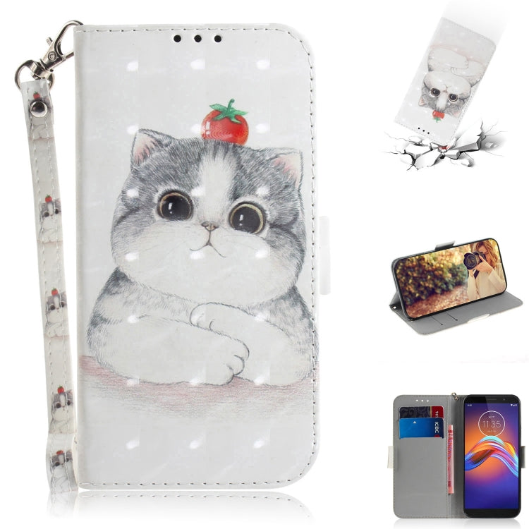 3D Formula Pattern Magnetic Attraction Horizontal Flip Leather Case with Lanyard, Support Holder & Card Slot & Wallet, For Motorola Moto E6 Play, For Motorola Moto G8 Plus