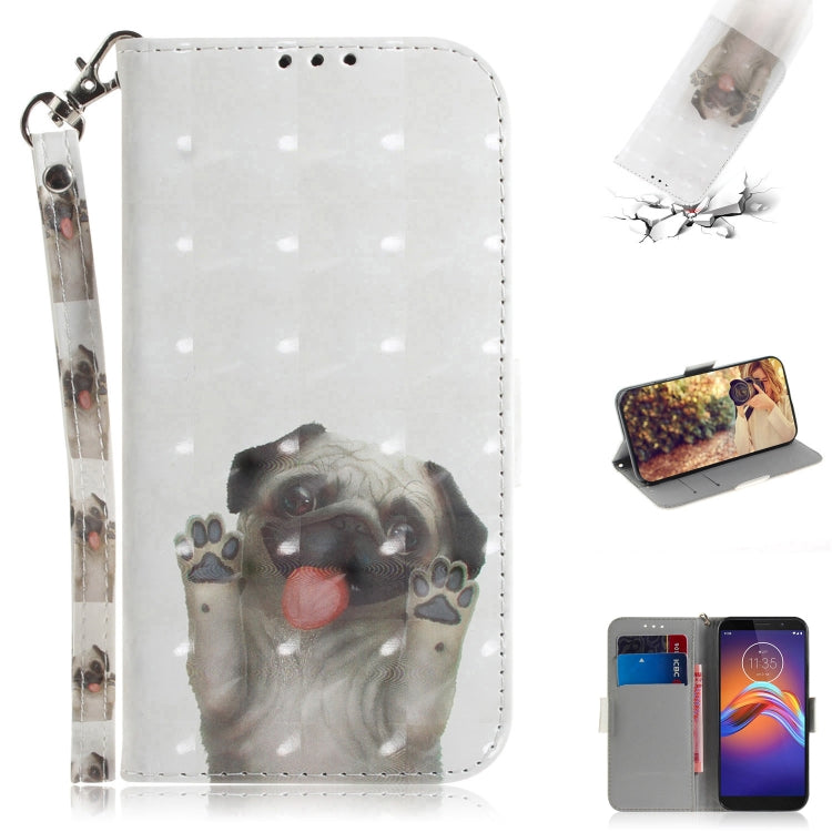 3D Formula Pattern Magnetic Attraction Horizontal Flip Leather Case with Lanyard, Support Holder & Card Slot & Wallet, For Motorola Moto E6 Play, For Motorola Moto G8 Plus