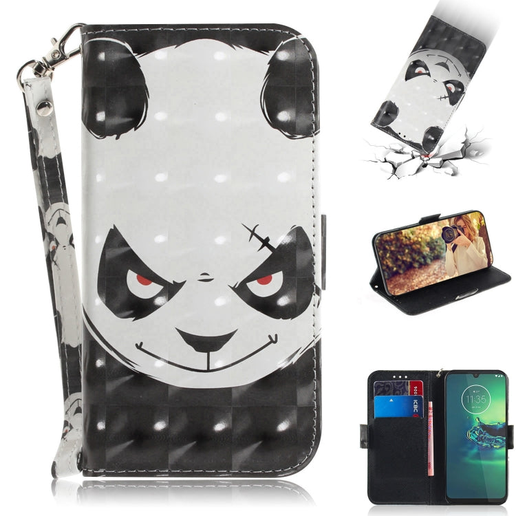 3D Formula Pattern Magnetic Attraction Horizontal Flip Leather Case with Lanyard, Support Holder & Card Slot & Wallet, For Motorola Moto E6 Play, For Motorola Moto G8 Plus