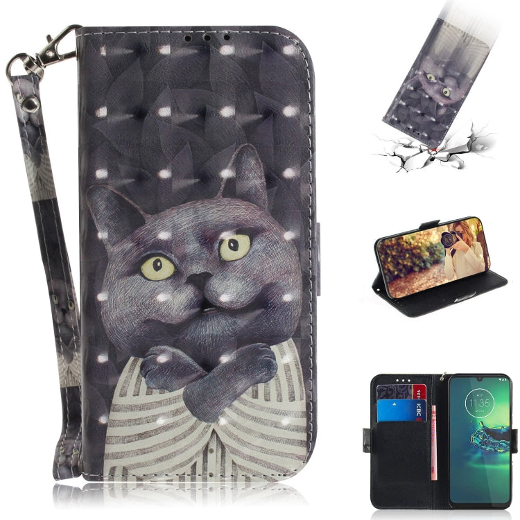 3D Formula Pattern Magnetic Attraction Horizontal Flip Leather Case with Lanyard, Support Holder & Card Slot & Wallet, For Motorola Moto E6 Play, For Motorola Moto G8 Plus