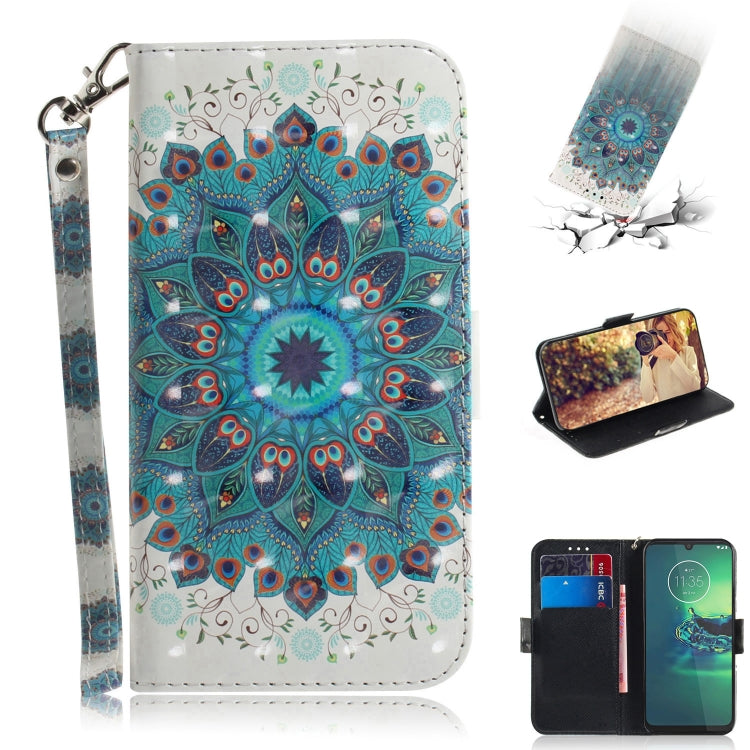 3D Formula Pattern Magnetic Attraction Horizontal Flip Leather Case with Lanyard, Support Holder & Card Slot & Wallet, For Motorola Moto E6 Play, For Motorola Moto G8 Plus