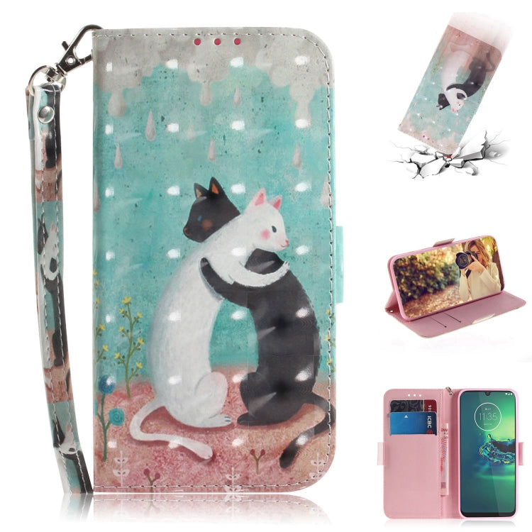 3D Formula Pattern Magnetic Attraction Horizontal Flip Leather Case with Lanyard, Support Holder & Card Slot & Wallet, For Motorola Moto E6 Play, For Motorola Moto G8 Plus