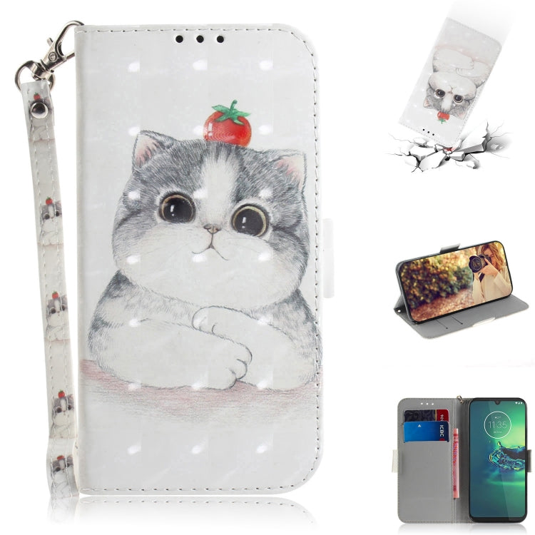 3D Formula Pattern Magnetic Attraction Horizontal Flip Leather Case with Lanyard, Support Holder & Card Slot & Wallet, For Motorola Moto E6 Play, For Motorola Moto G8 Plus