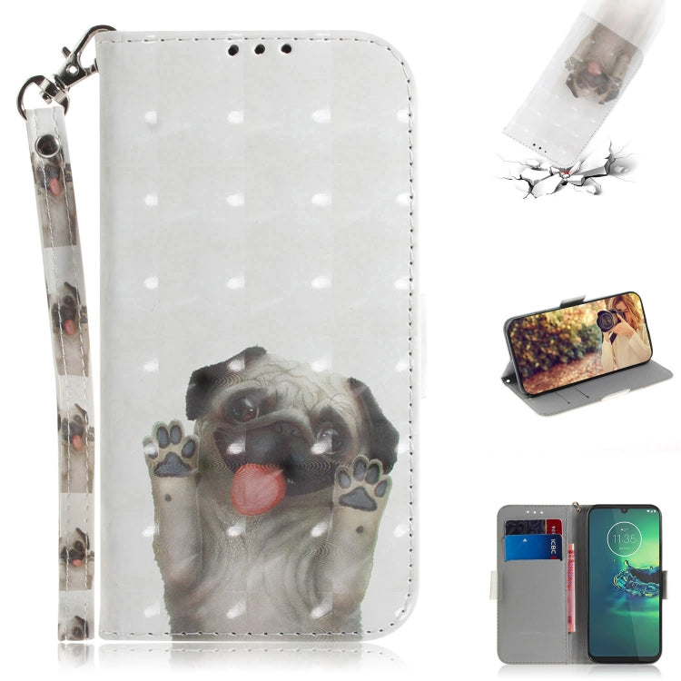 3D Formula Pattern Magnetic Attraction Horizontal Flip Leather Case with Lanyard, Support Holder & Card Slot & Wallet, For Motorola Moto E6 Play, For Motorola Moto G8 Plus