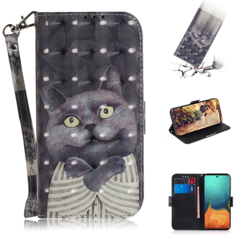 3D Formula Pattern Magnetic Attraction Horizontal Flip Leather Case with Lanyard, Support Holder & Card Slot & Wallet, For Galaxy A71, For Galaxy S20