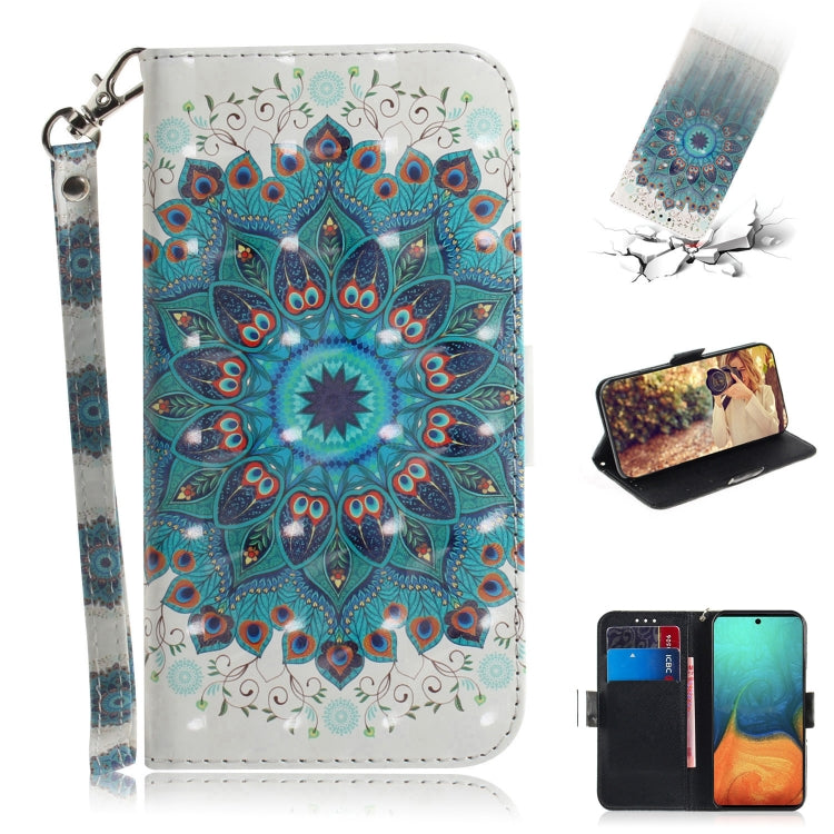 3D Formula Pattern Magnetic Attraction Horizontal Flip Leather Case with Lanyard, Support Holder & Card Slot & Wallet, For Galaxy A71, For Galaxy S20