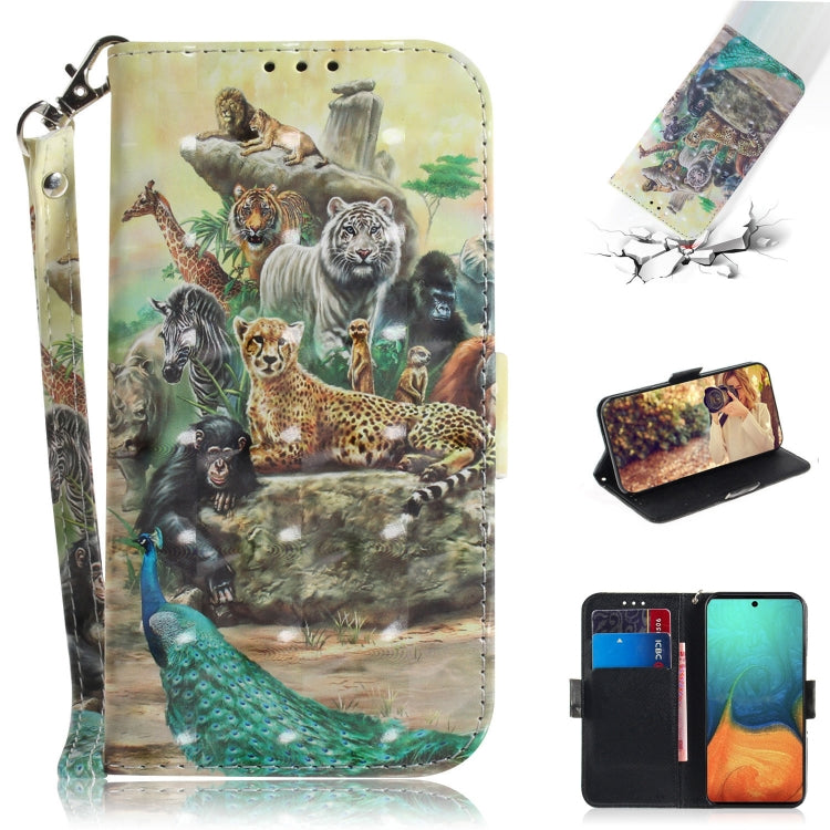3D Formula Pattern Magnetic Attraction Horizontal Flip Leather Case with Lanyard, Support Holder & Card Slot & Wallet, For Galaxy A71, For Galaxy S20