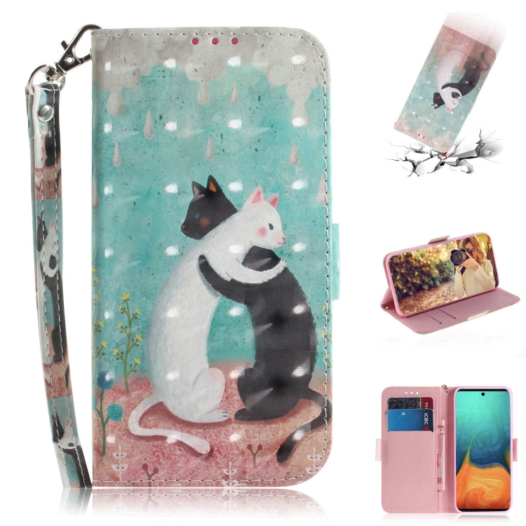 3D Formula Pattern Magnetic Attraction Horizontal Flip Leather Case with Lanyard, Support Holder & Card Slot & Wallet, For Galaxy A71, For Galaxy S20