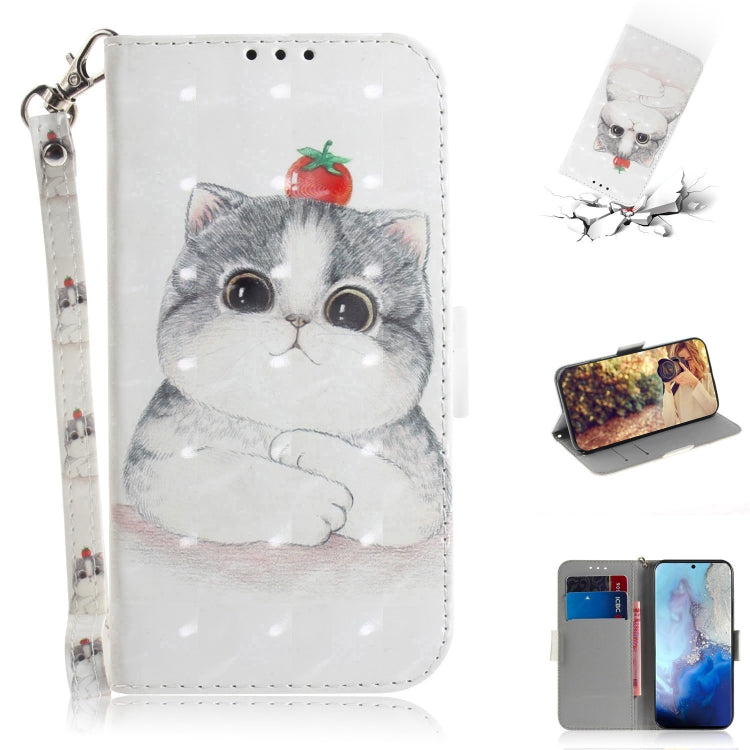 3D Formula Pattern Magnetic Attraction Horizontal Flip Leather Case with Lanyard, Support Holder & Card Slot & Wallet, For Galaxy A71, For Galaxy S20