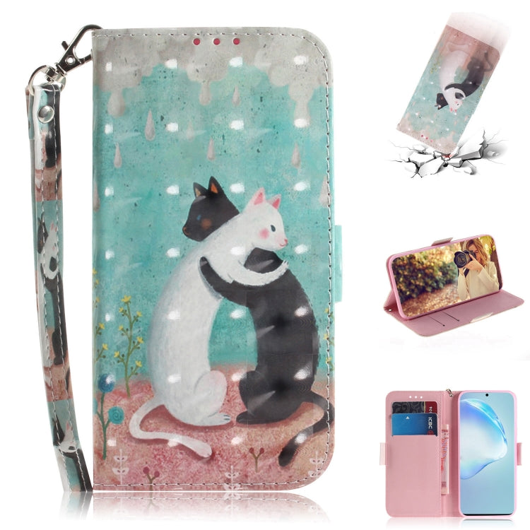 3D Formula Pattern Magnetic Attraction Horizontal Flip Leather Case with Lanyard, Support Holder & Card Slot & Wallet, For Galaxy S20+, For Galaxy S20 Ultra