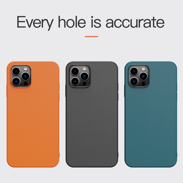 Plain Skin Leather Phone Case, For iPhone 14 Plus, For iPhone 14 Pro, For iPhone 14 Pro Max