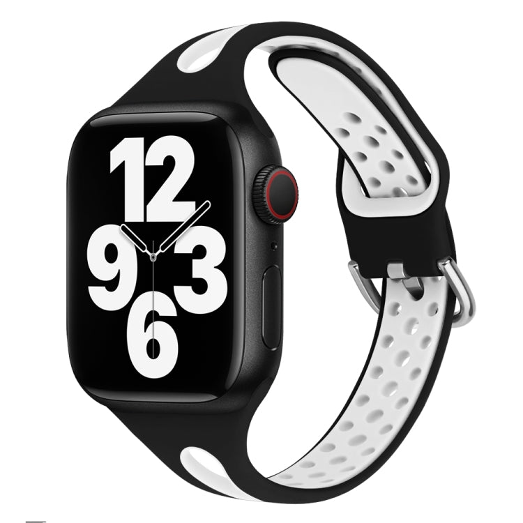 Water Drop Silicone Watch Band For Apple Watch Series, 7 45mm / 6&SE&5&4 44mm / 3&2&1 42mm, 7 41mm / 6&SE&5&4 40mm / 3&2&1 38mm
