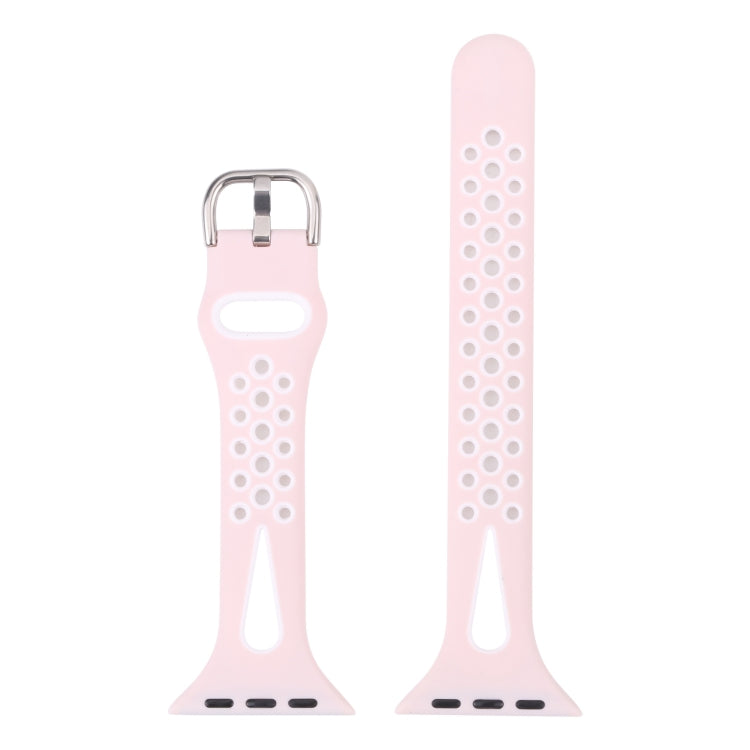 Water Drop Silicone Watch Band For Apple Watch Series, 7 45mm / 6&SE&5&4 44mm / 3&2&1 42mm, 7 41mm / 6&SE&5&4 40mm / 3&2&1 38mm