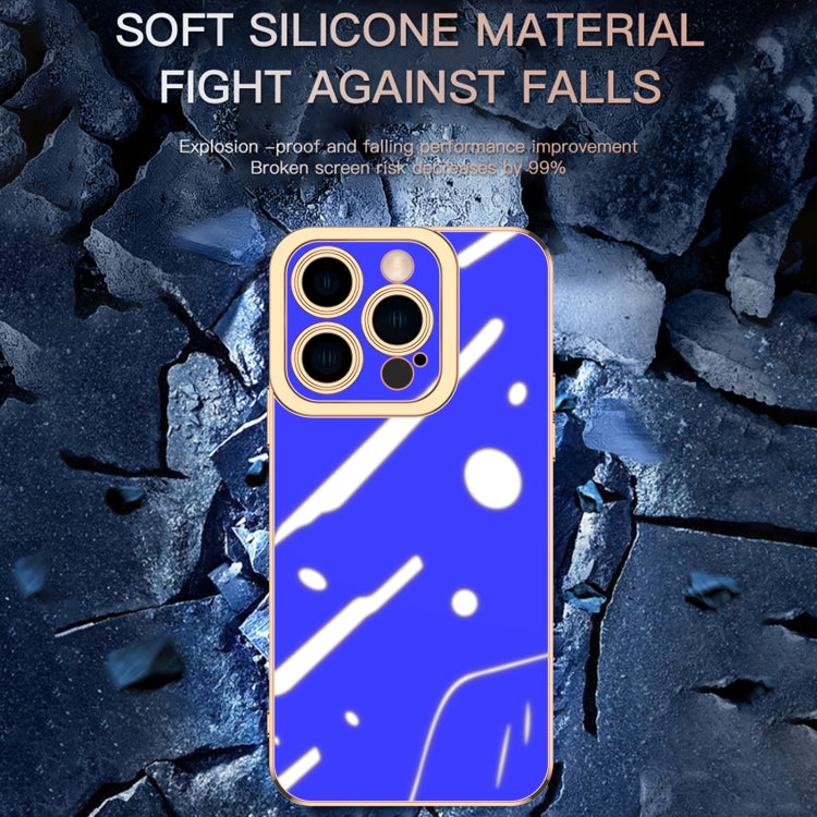 6D Electroplated Lens Protective Phone Case, For iPhone 14, For iPhone 14 Plus, For iPhone 14 Pro, For iPhone 14 Pro Max