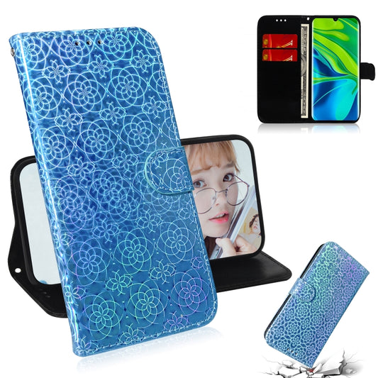 Hyun Color magnetic leather flip case for Xiaomi Mi CC9 Pro with lanyard and card slot