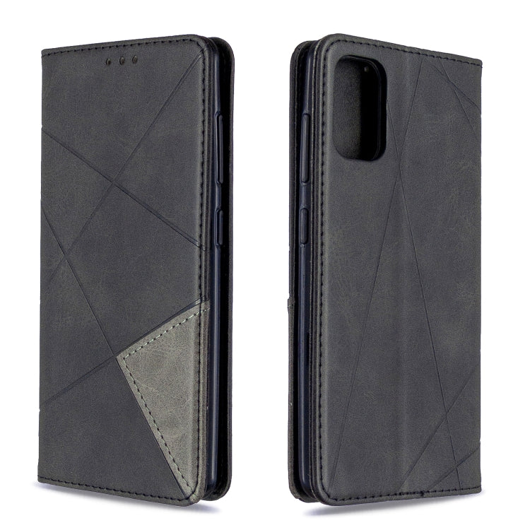 Rhombus Texture Horizontal Flip Magnetic Leather Case with Holder & Card Slots & Wallet, For Nokia 2.3, For Samsung Galaxy A41, For Samsung Galaxy A70e, For Galaxy A41, For Galaxy A70e
