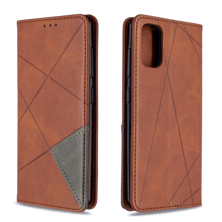 Rhombus Texture Horizontal Flip Magnetic Leather Case with Holder & Card Slots & Wallet, For Nokia 2.3, For Samsung Galaxy A41, For Samsung Galaxy A70e, For Galaxy A41, For Galaxy A70e