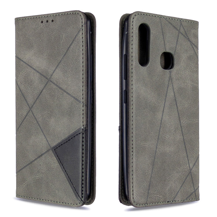 Rhombus Texture Horizontal Flip Magnetic Leather Case with Holder & Card Slots & Wallet, For Nokia 2.3, For Samsung Galaxy A41, For Samsung Galaxy A70e, For Galaxy A41, For Galaxy A70e