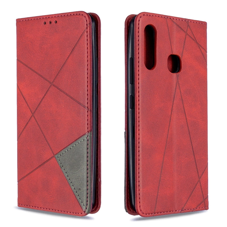 Rhombus Texture Horizontal Flip Magnetic Leather Case with Holder & Card Slots & Wallet, For Nokia 2.3, For Samsung Galaxy A41, For Samsung Galaxy A70e, For Galaxy A41, For Galaxy A70e