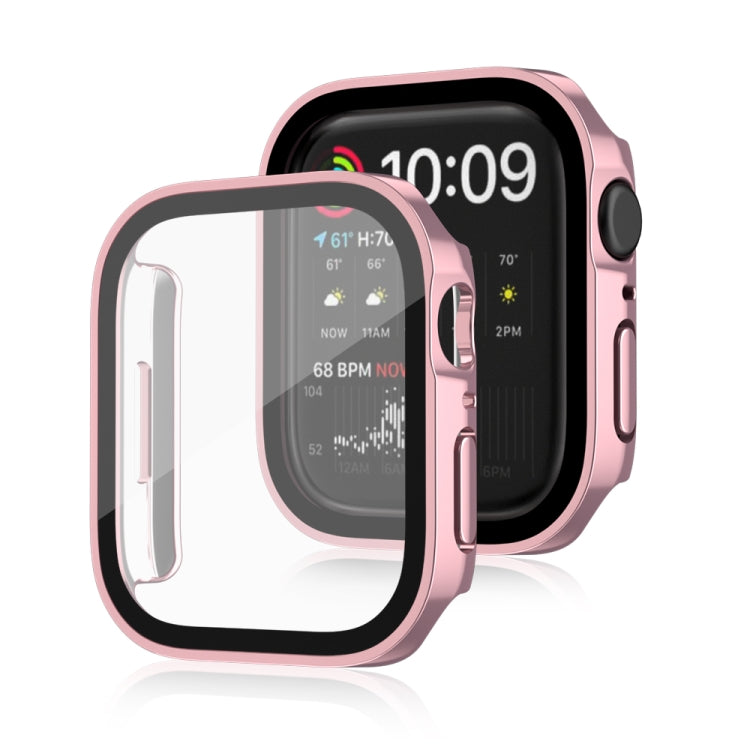 Life Waterproof 2 in 1 PC Frame + Tempered Glass Protective Case, For Apple Watch Series 9 / 8 / 7 45mm, For Apple Watch Series 9 / 8 / 7 41mm, For Apple Watch Series 6 / 5 / 4 / SE 44mm, For Apple Watch Series 6 / 5 / 4 / SE 40mm