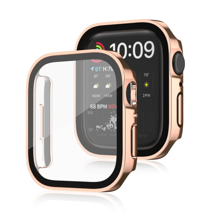 Life Waterproof 2 in 1 PC Frame + Tempered Glass Protective Case, For Apple Watch Series 9 / 8 / 7 45mm, For Apple Watch Series 9 / 8 / 7 41mm, For Apple Watch Series 6 / 5 / 4 / SE 44mm, For Apple Watch Series 6 / 5 / 4 / SE 40mm