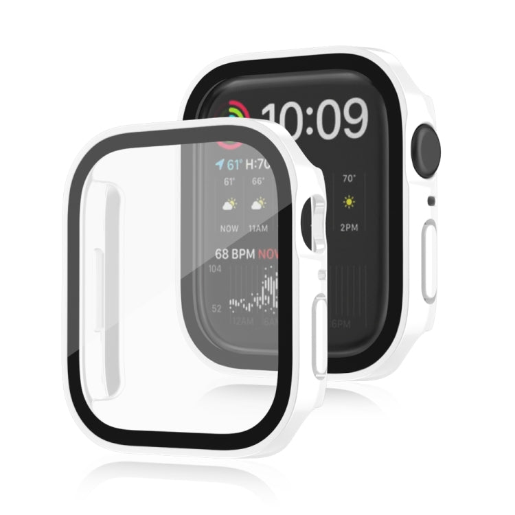 Life Waterproof 2 in 1 PC Frame + Tempered Glass Protective Case, For Apple Watch Series 9 / 8 / 7 45mm, For Apple Watch Series 9 / 8 / 7 41mm, For Apple Watch Series 6 / 5 / 4 / SE 44mm, For Apple Watch Series 6 / 5 / 4 / SE 40mm