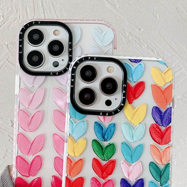 Doodle Colorful Lvoe TPU Phone Case, For iPhone 14 Pro, For iPhone 14 Pro Max, For iPhone 11 Pro Max, For iPhone 14