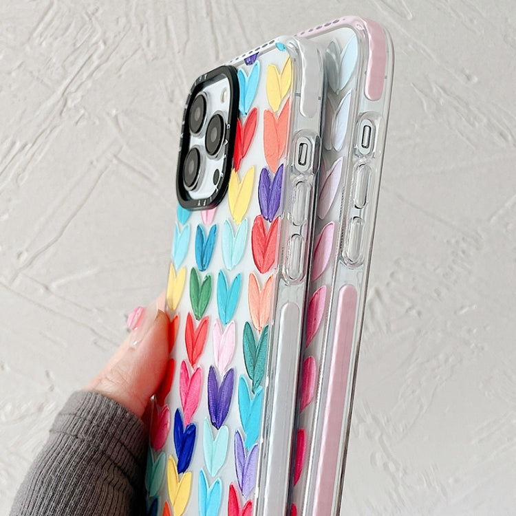 Doodle Colorful Lvoe TPU Phone Case, For iPhone 14 Pro, For iPhone 14 Pro Max, For iPhone 11 Pro Max, For iPhone 14