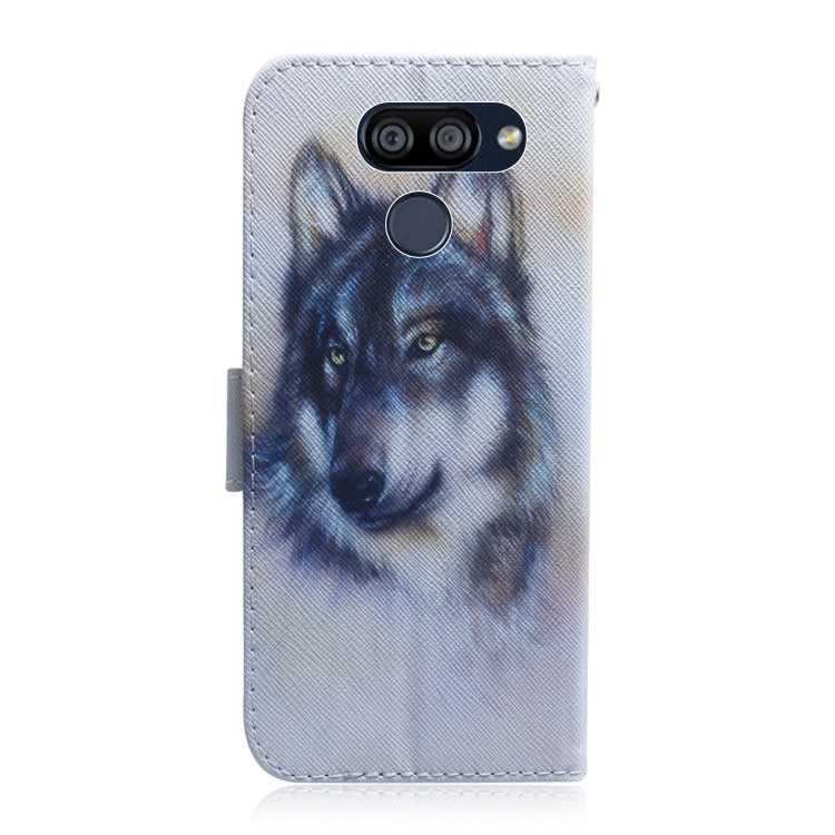 Combined Pattern Magnetic Attraction Horizontal Flip Leather Case, Support Holder & Card Slot & Wallet, For LG K40S, For Xiaomi Redmi Note 8T