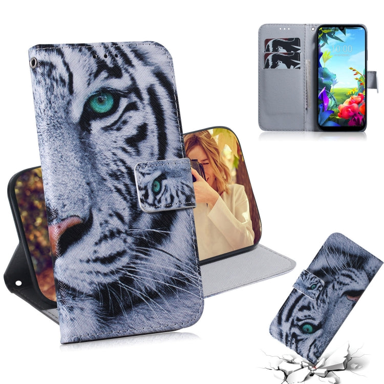 Combined Pattern Magnetic Attraction Horizontal Flip Leather Case, Support Holder & Card Slot & Wallet, For LG K40S, For Xiaomi Redmi Note 8T