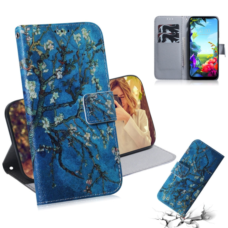 Combined Pattern Magnetic Attraction Horizontal Flip Leather Case, Support Holder & Card Slot & Wallet, For LG K40S, For Xiaomi Redmi Note 8T