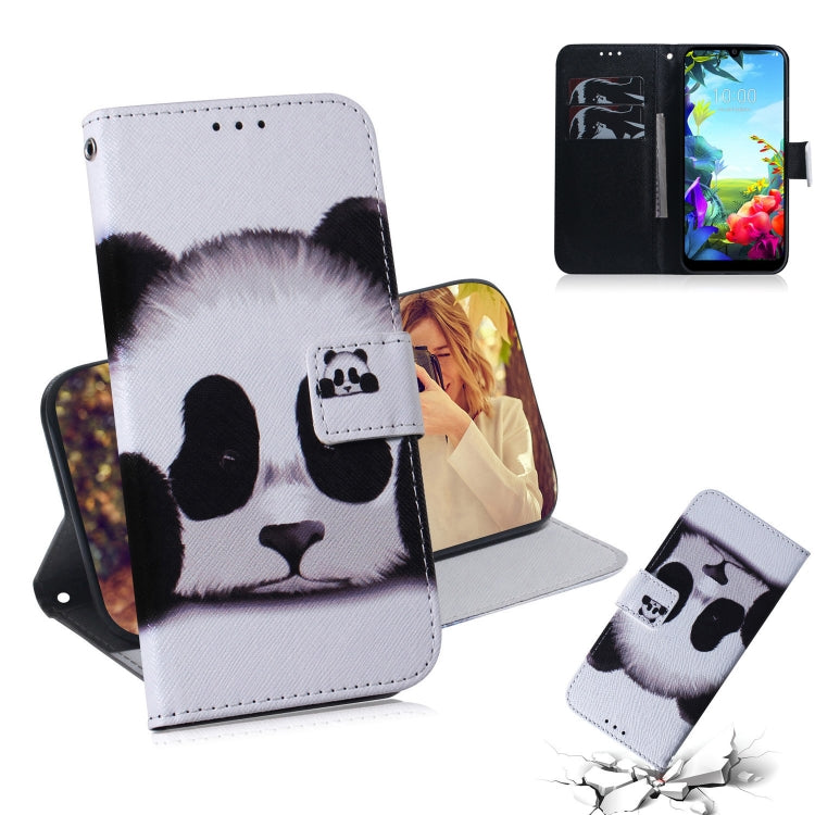 Combined Pattern Magnetic Attraction Horizontal Flip Leather Case, Support Holder & Card Slot & Wallet, For LG K40S, For Xiaomi Redmi Note 8T