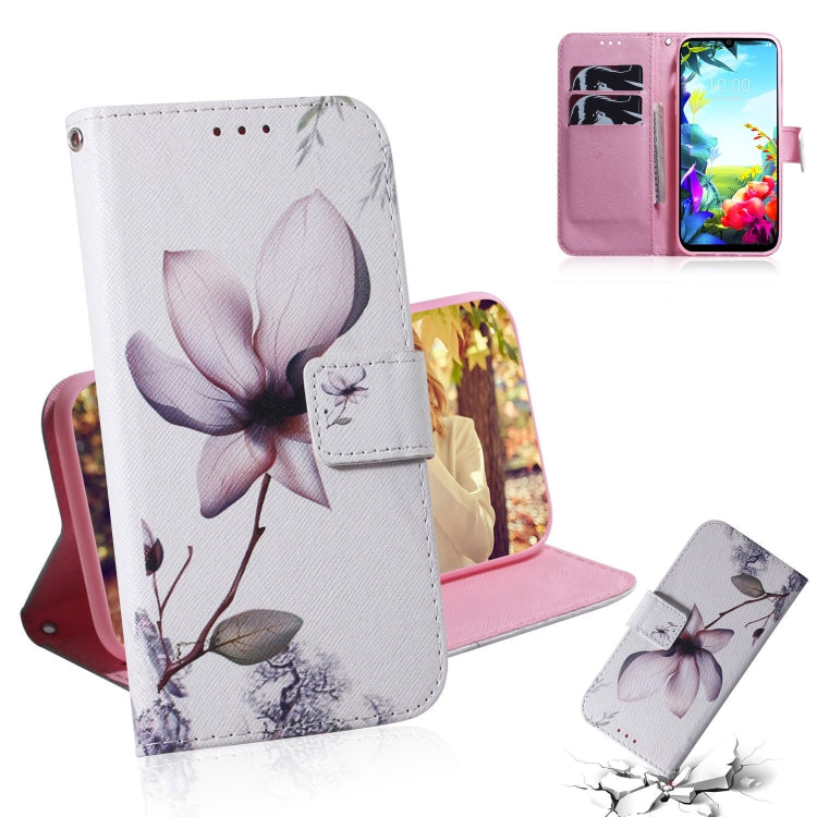 Combined Pattern Magnetic Attraction Horizontal Flip Leather Case, Support Holder & Card Slot & Wallet, For LG K40S, For Xiaomi Redmi Note 8T