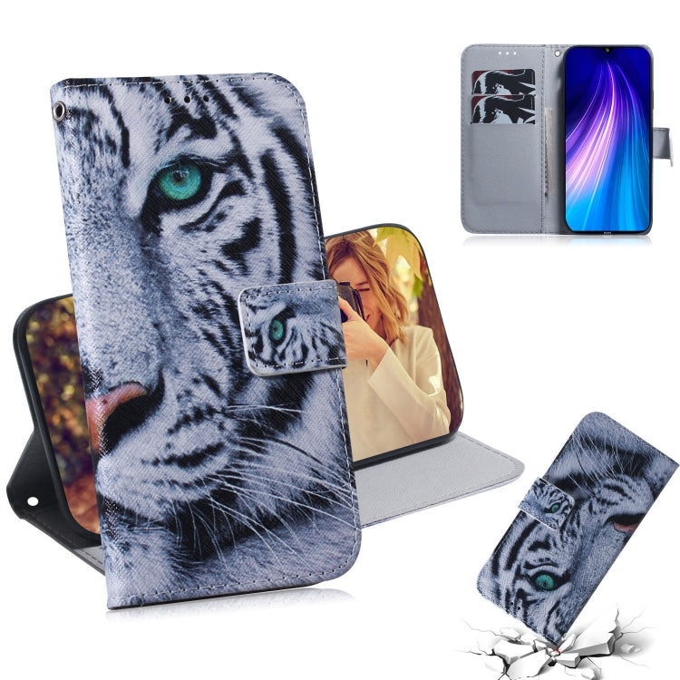 Combined Pattern Magnetic Attraction Horizontal Flip Leather Case, Support Holder & Card Slot & Wallet, For LG K40S, For Xiaomi Redmi Note 8T