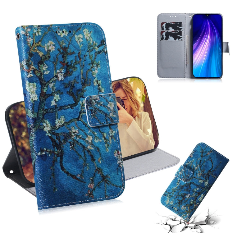 Combined Pattern Magnetic Attraction Horizontal Flip Leather Case, Support Holder & Card Slot & Wallet, For LG K40S, For Xiaomi Redmi Note 8T
