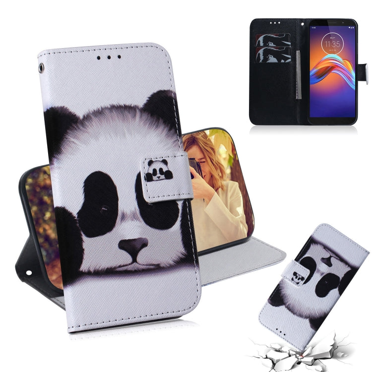 Combined Pattern Magnetic Attraction Horizontal Flip Leather Case, Support Holder & Card Slot & Wallet, For Motorola Moto E6 Play, For Motorola Moto G8 Plus