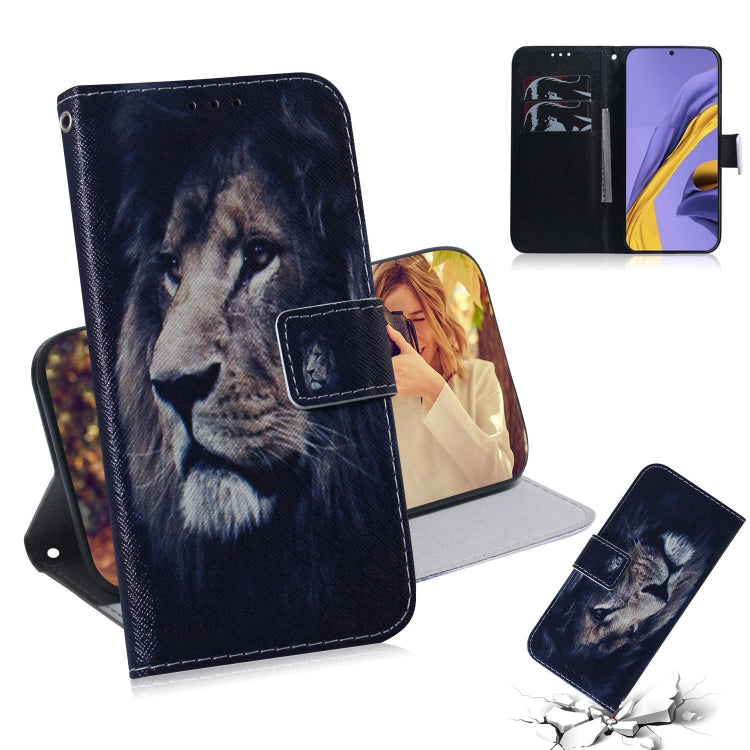 Combined Pattern Magnetic Attraction Horizontal Flip Leather Case, Support Holder & Card Slot & Wallet, For Galaxy A51, For Galaxy A70s