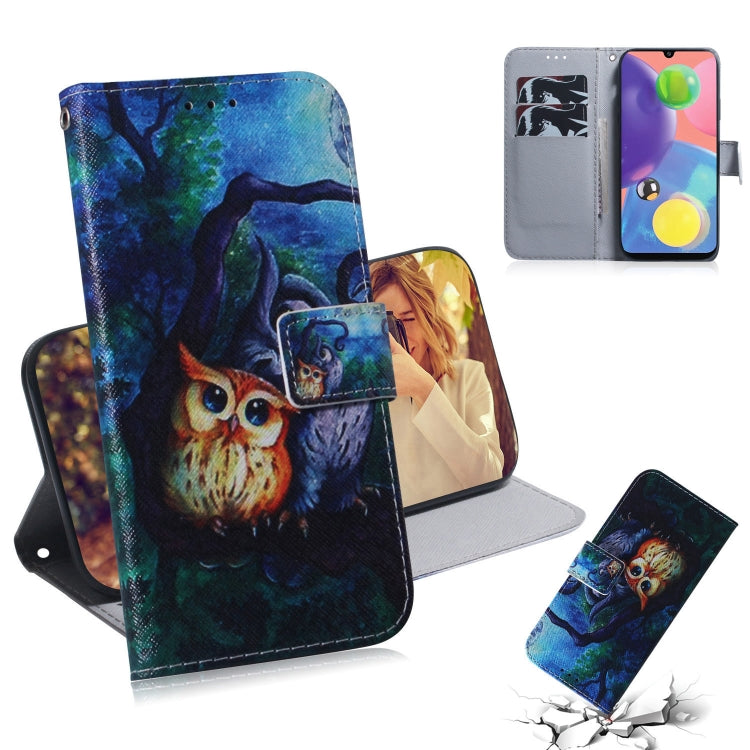 Combined Pattern Magnetic Attraction Horizontal Flip Leather Case, Support Holder & Card Slot & Wallet, For Galaxy A51, For Galaxy A70s
