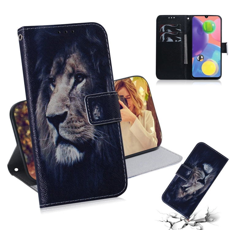 Combined Pattern Magnetic Attraction Horizontal Flip Leather Case, Support Holder & Card Slot & Wallet, For Galaxy A51, For Galaxy A70s
