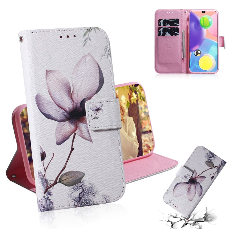 Combined Pattern Magnetic Attraction Horizontal Flip Leather Case, Support Holder & Card Slot & Wallet, For Galaxy A51, For Galaxy A70s