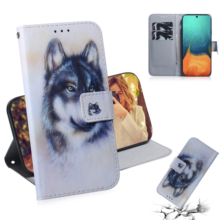 Combined Pattern Magnetic Attraction Horizontal Flip Leather Case, Support Holder & Card Slot & Wallet, For Galaxy A71, For Galaxy S20
