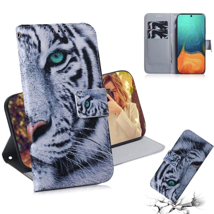 Combined Pattern Magnetic Attraction Horizontal Flip Leather Case, Support Holder & Card Slot & Wallet, For Galaxy A71, For Galaxy S20