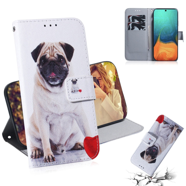 Combined Pattern Magnetic Attraction Horizontal Flip Leather Case, Support Holder & Card Slot & Wallet, For Galaxy A71, For Galaxy S20